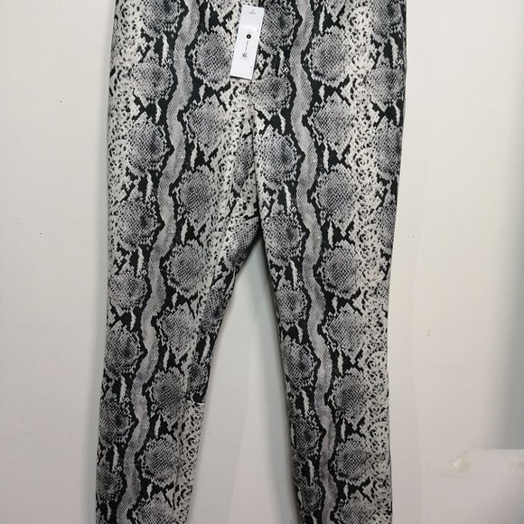 BNWT Sunset + Spring Women's Stretch Pants Snake Size Large - Picture 8 of 9